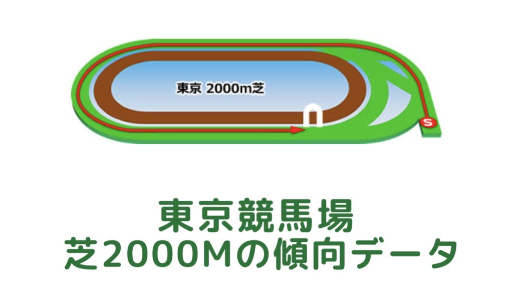 東京競馬場｜芝2000mの傾向データ（血統・枠・騎手・タイム・人気・脚質）