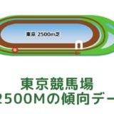 東京競馬場｜芝2500mの傾向データ（血統・枠・騎手・タイム・人気・脚質）