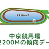 中京競馬場｜芝2200mの傾向データ（血統・枠・騎手・タイム・人気・脚質）