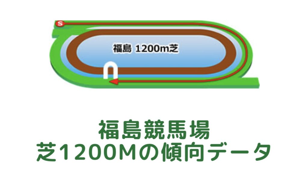 福島競馬場｜芝1200mの傾向データ（血統・枠・騎手・タイム・人気・脚質）